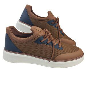 NEW Aldo Men's Lewiston-220 Sneakers Brown & Navy Size 11